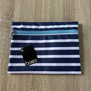 NWT … BASICS Cosmetic / Makeup Bag